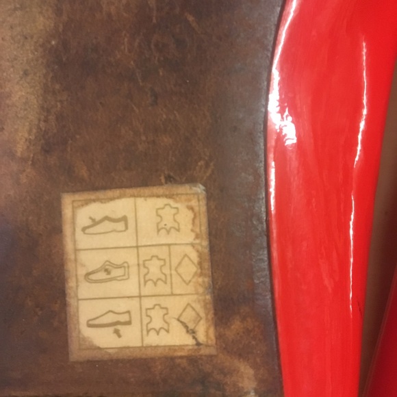 Marc marc Jacobs red patent leather vintage flats - Picture 6 of 8